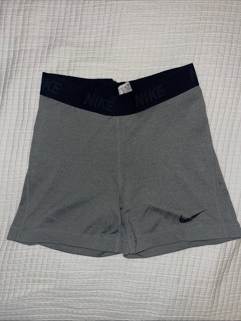 Grey Nike Pro Shorts size Small